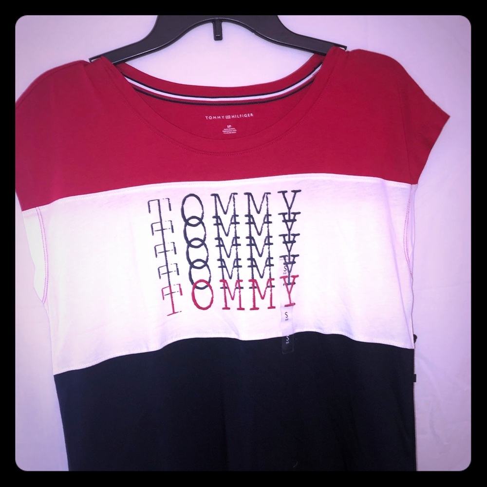 Women’s Iconic Multi Colored Tommy Hilfiger Top